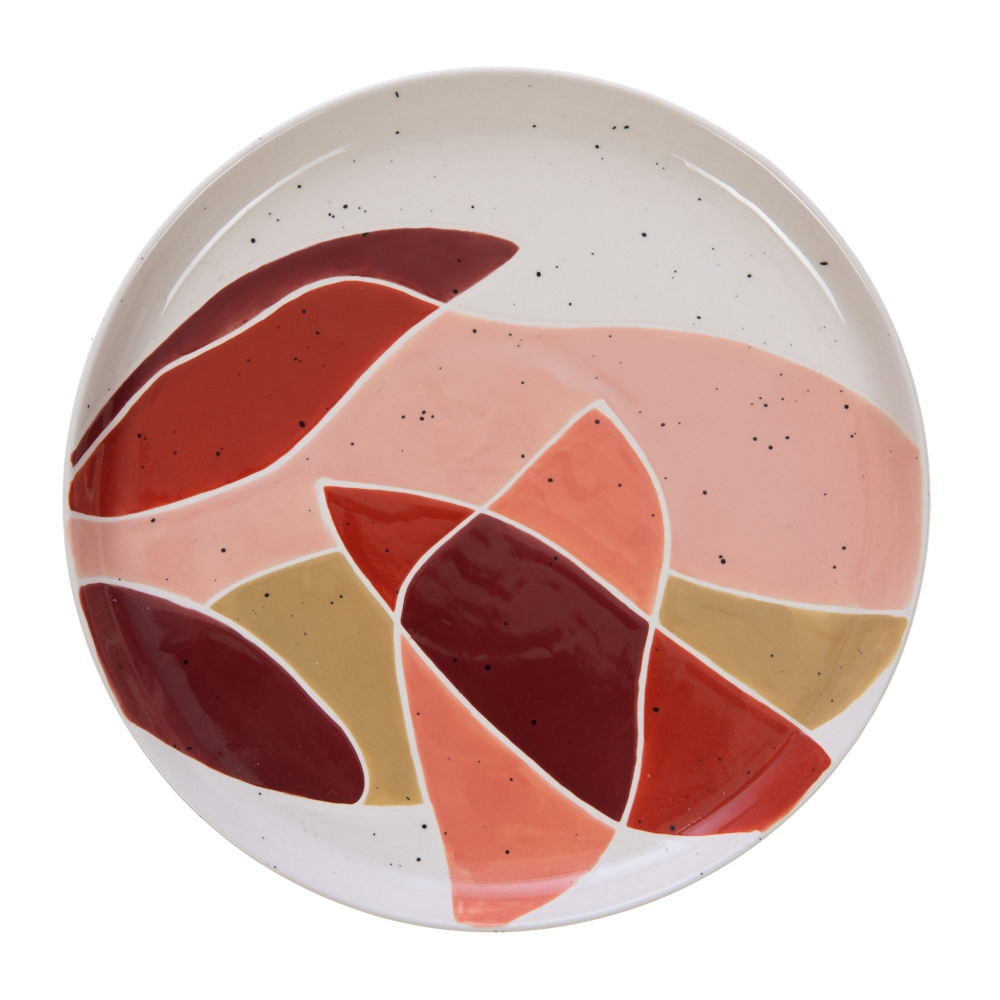 Assiette plate Elena 26 cm (lot de 6), AMADEUS