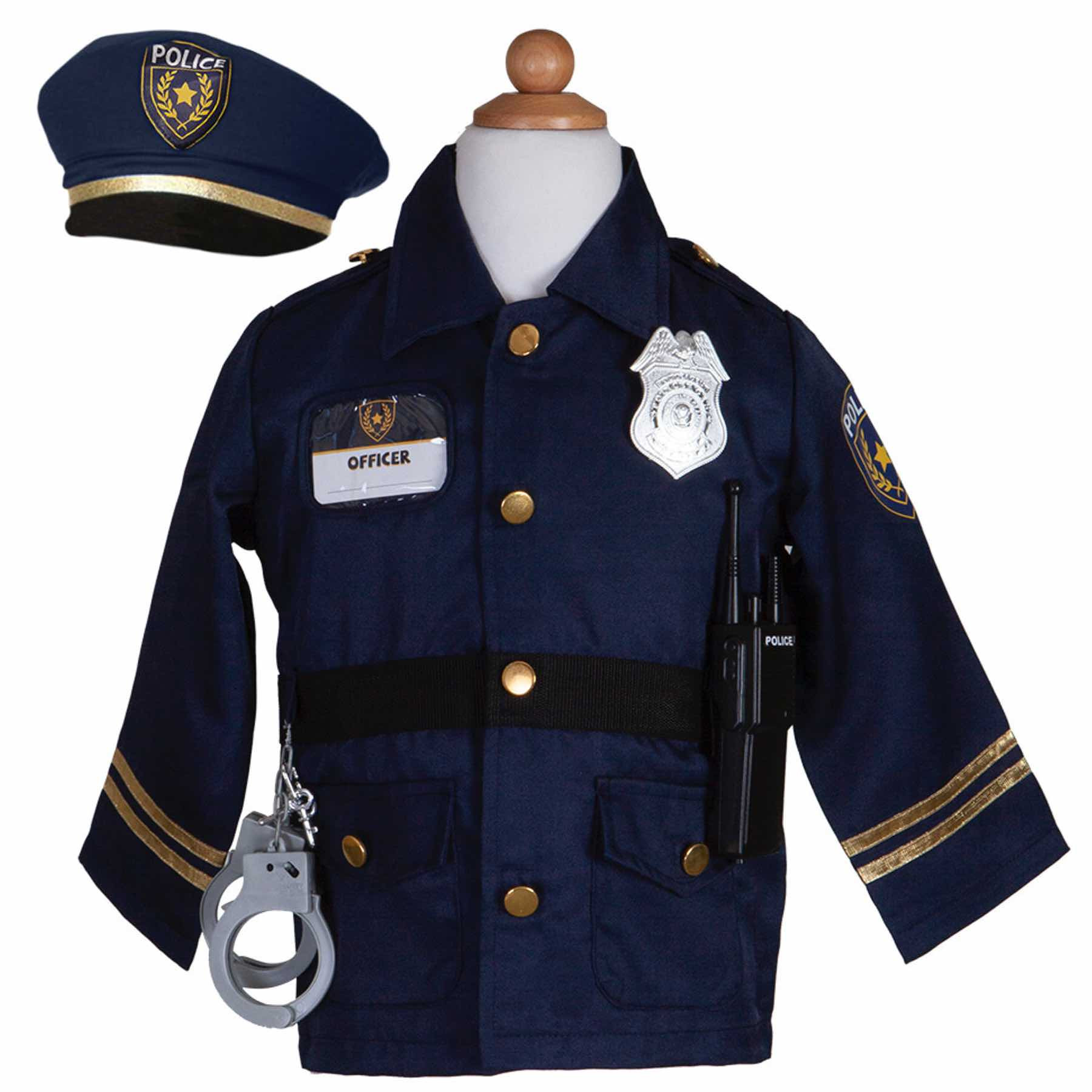 Déguisement enfant policier avec accessoires, GREAT PRETENDERS