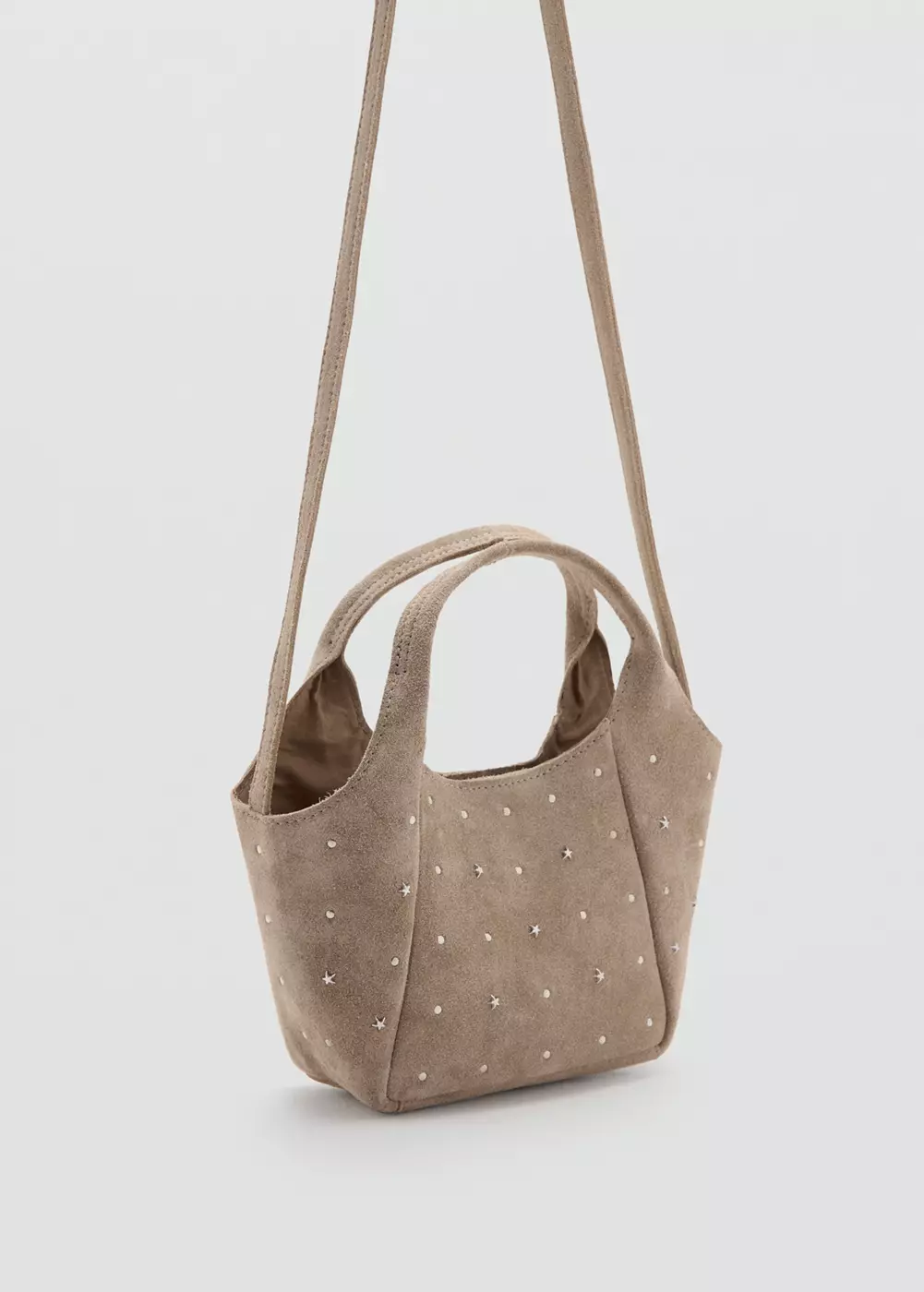 Sac clouté cuir, MANGO KIDS