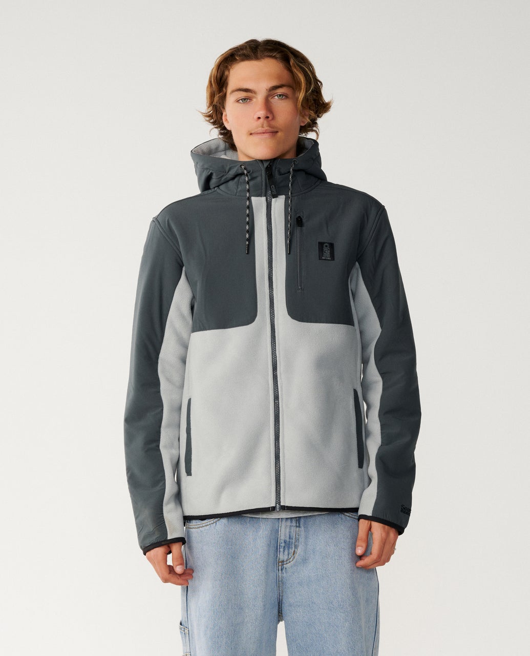 Sweat zippé à capuche SEARCH Series PANEL, RIP CURL