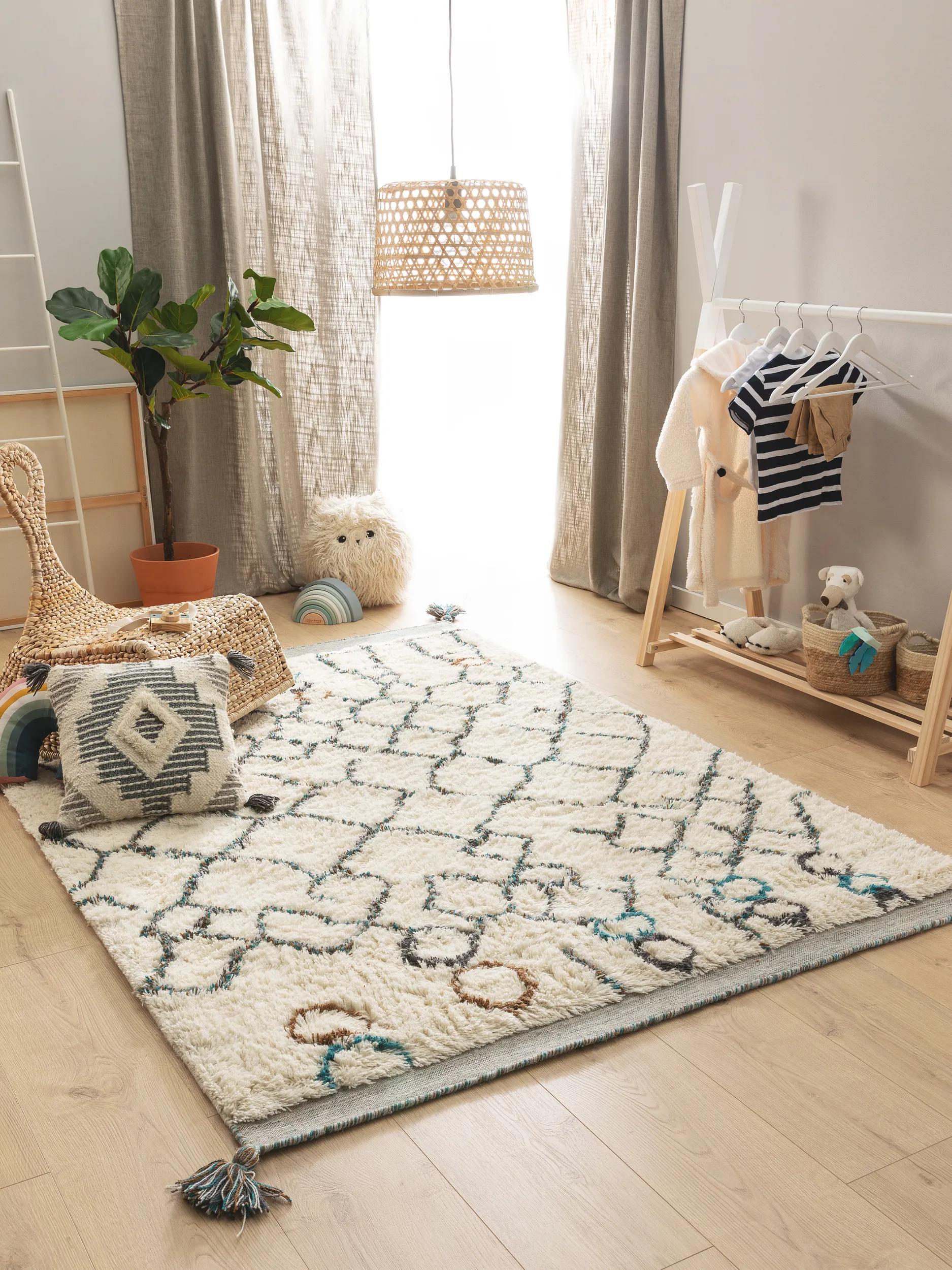 Tapis de laine tufté main FLOKI, BENUTA
