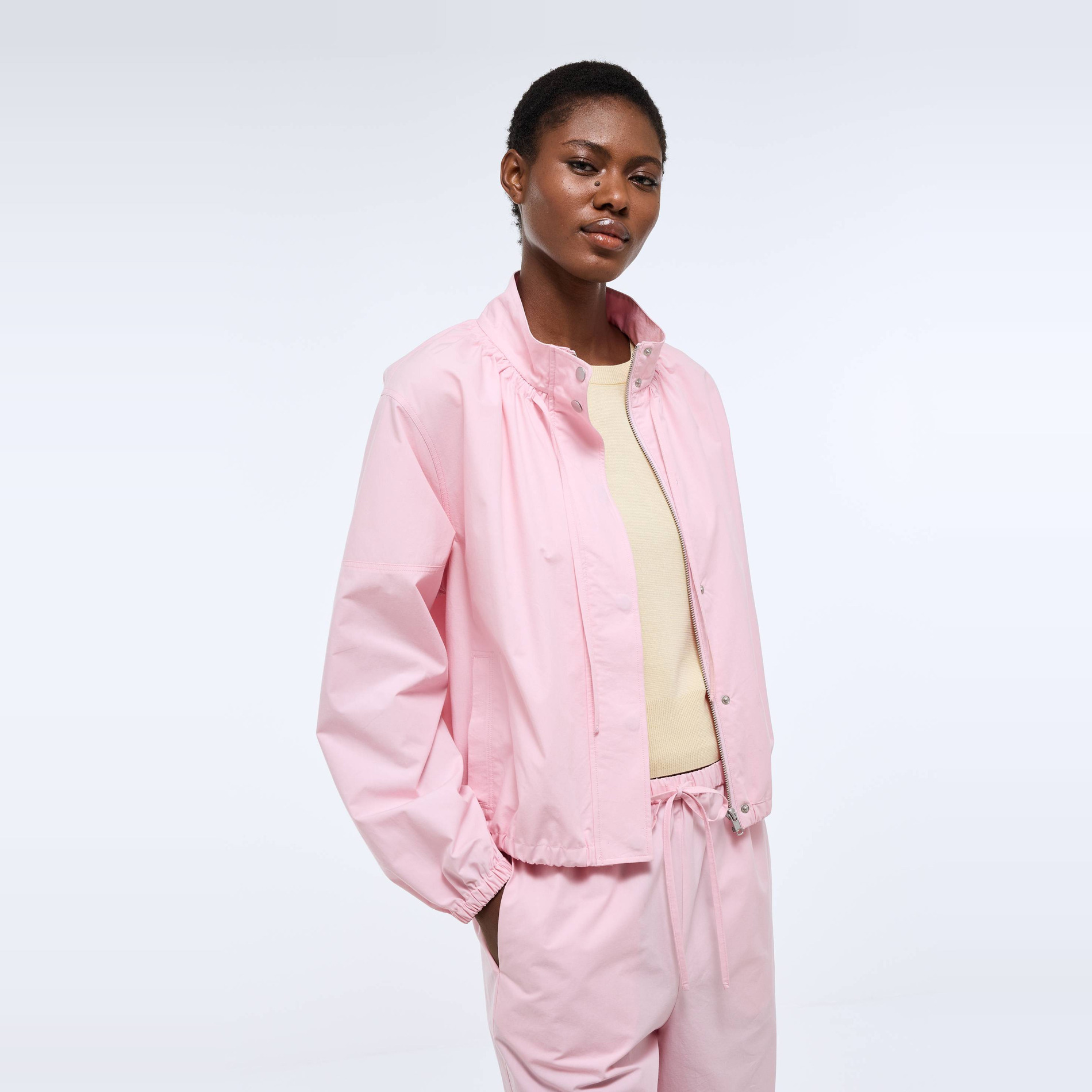 veste zippé à cordon, MONOPRIX