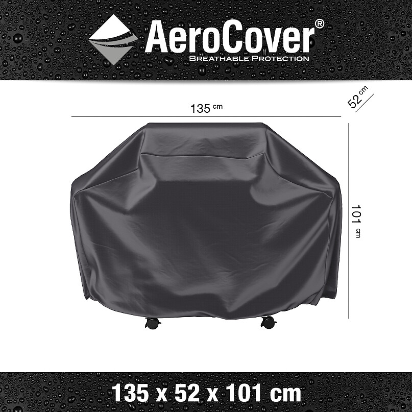 Garden Gas Barbecue Cover 135x52x101cm, AEROCOVER
