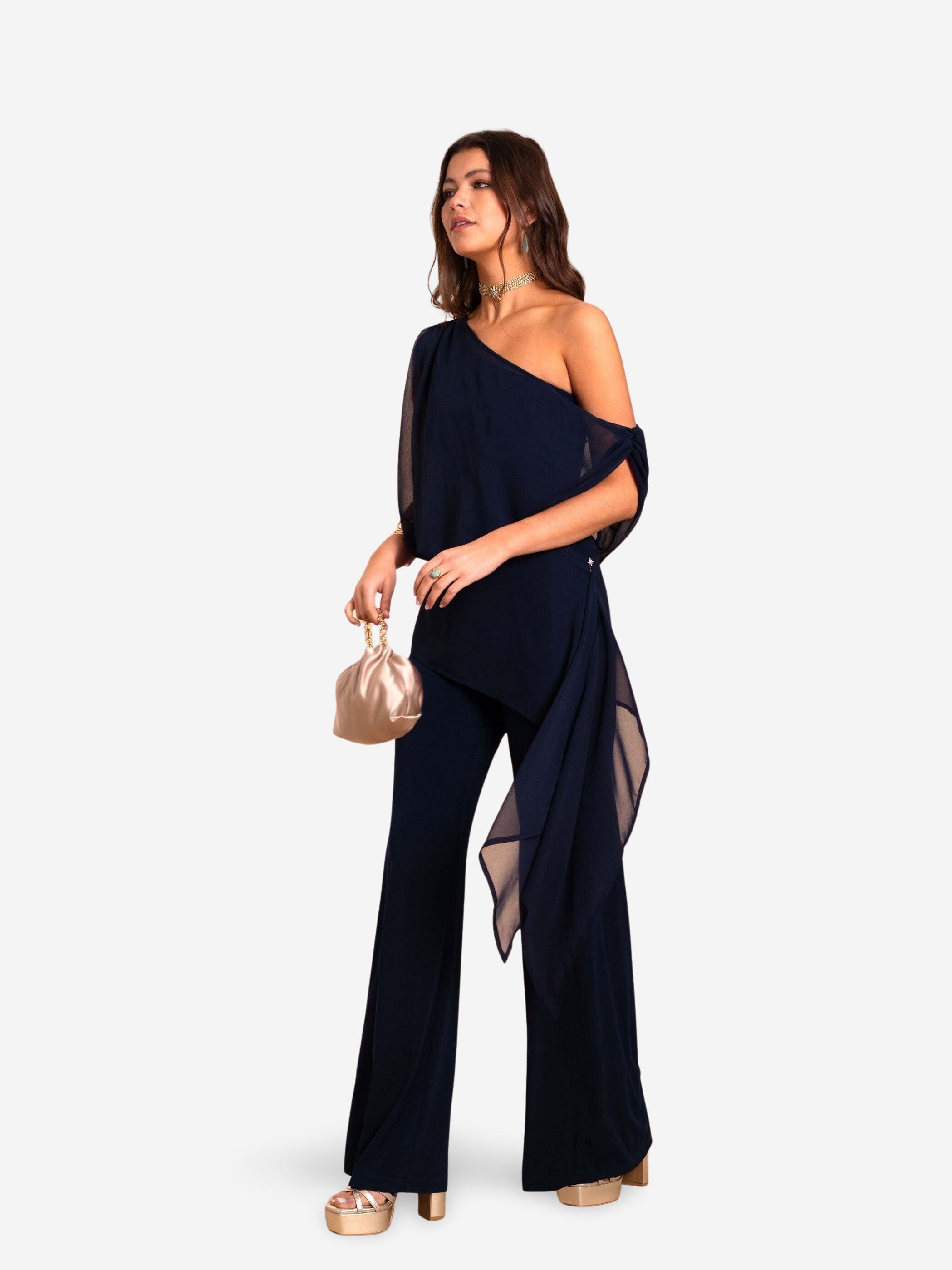 Combinaison longue en maille OLIVIA, THE-ARE