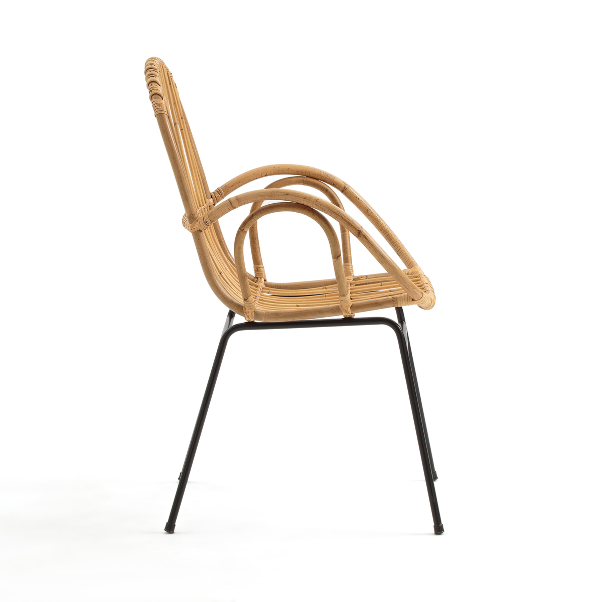 Product photograph of Siona Rattan Cane Dining Armchair from La Redoute UK.