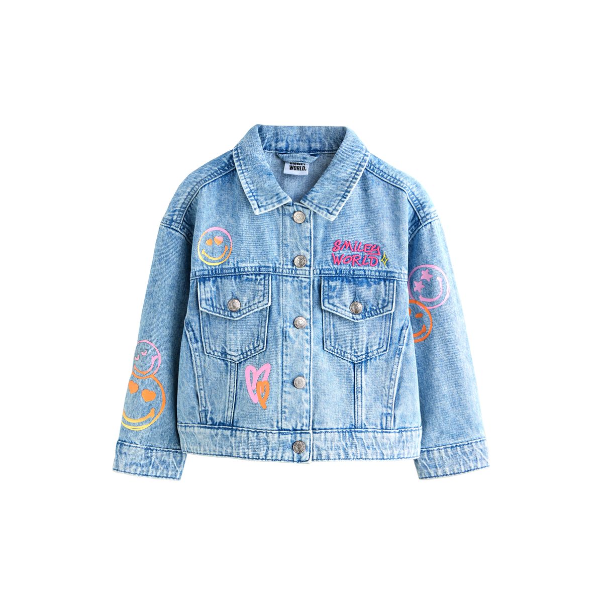 Veste en jean smiley, NEXT