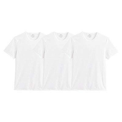 Pack of 3 Ecodim T-Shirts in Cotton with Crew Neck DIM