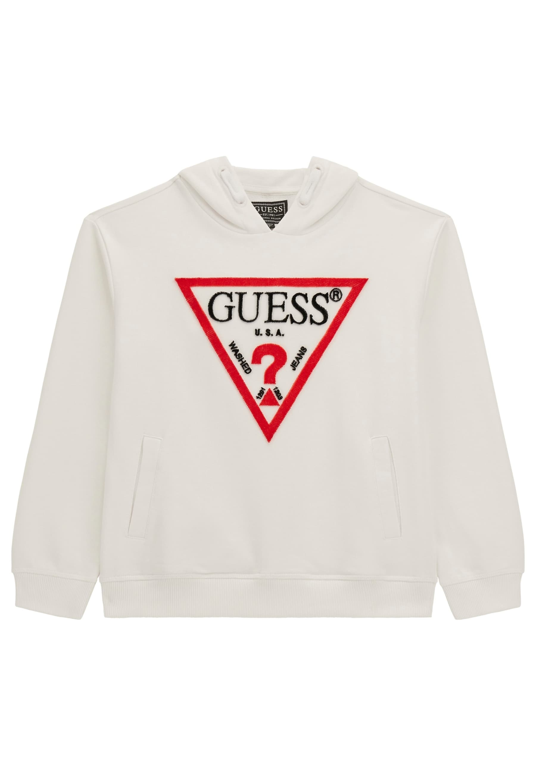 Sweat-Shirt Logo Triangulaire Frontal, GUESS KIDS