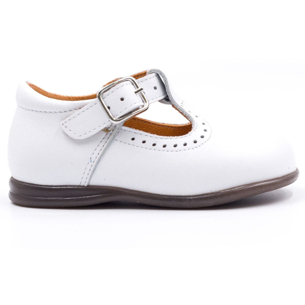 Chaussures premiers pas à boucle en cuir max Boni&Sidonie | La Redoute