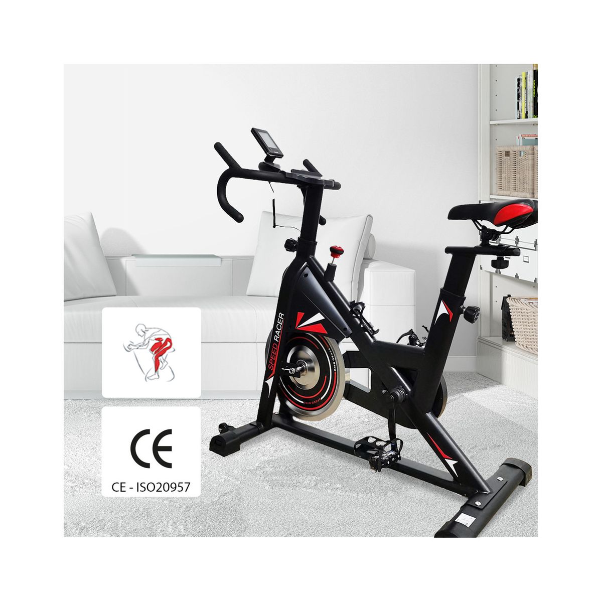V lo de biking speed racer noir Care La Redoute