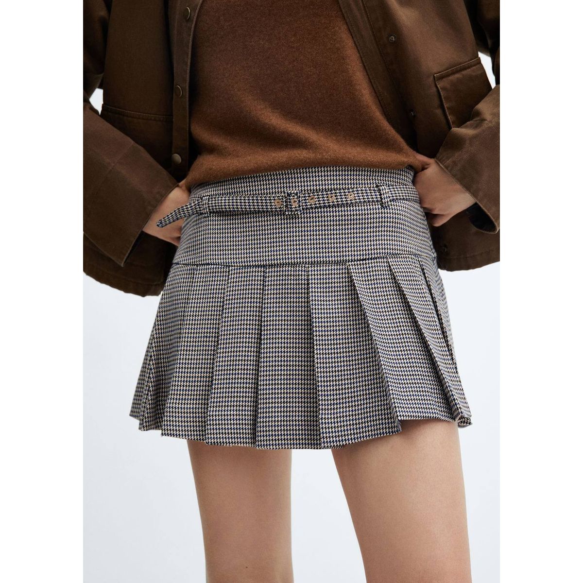 H&m jupe hotsell pied de poule
