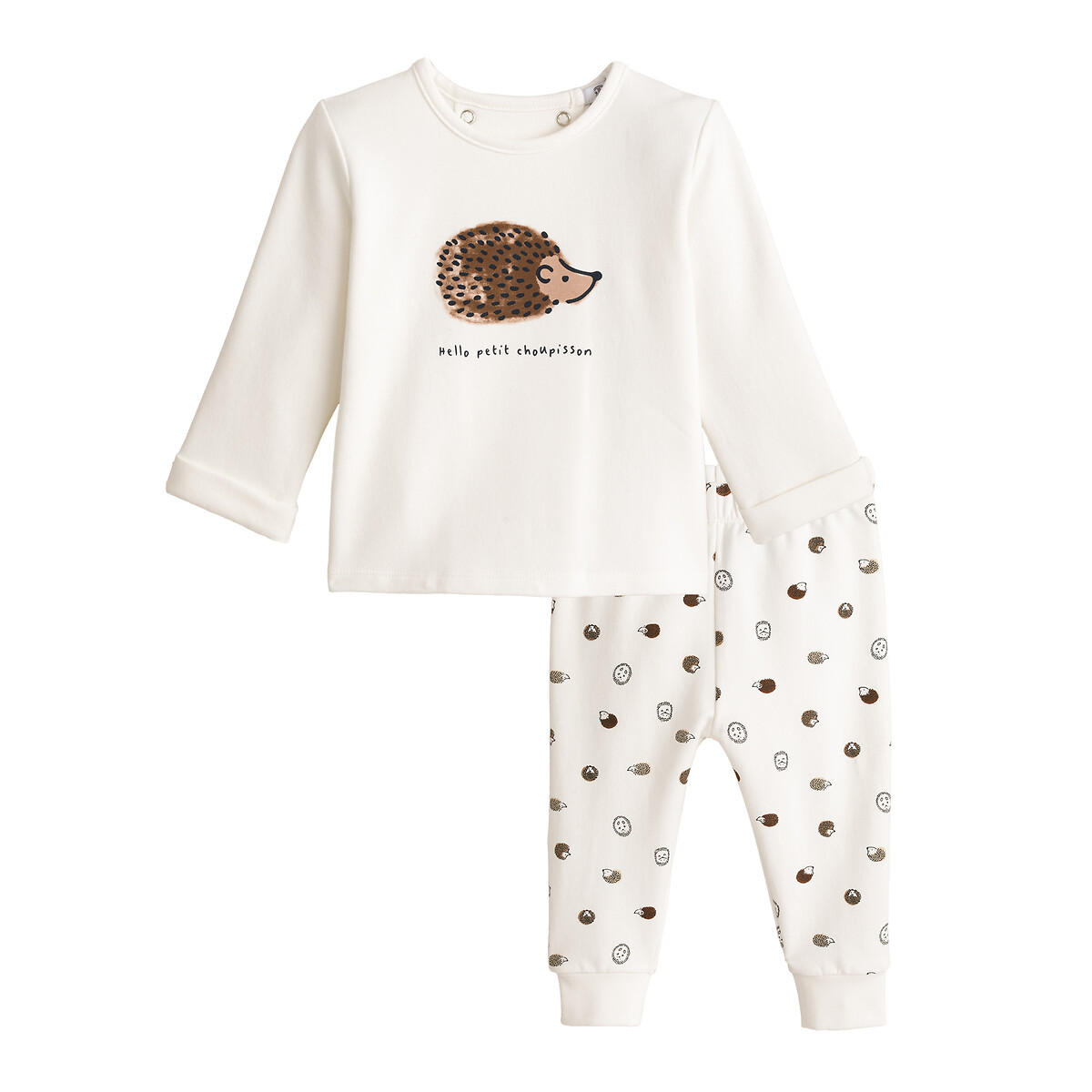 Click to view product details and reviews for 2 Piece Fleece Outfit In Cotton.