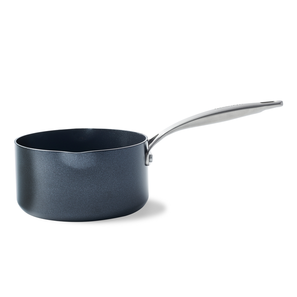 Casserole 16 cm avec bec verseur aluminium forgé revêtement céramique - Copenhagen, GREENPAN