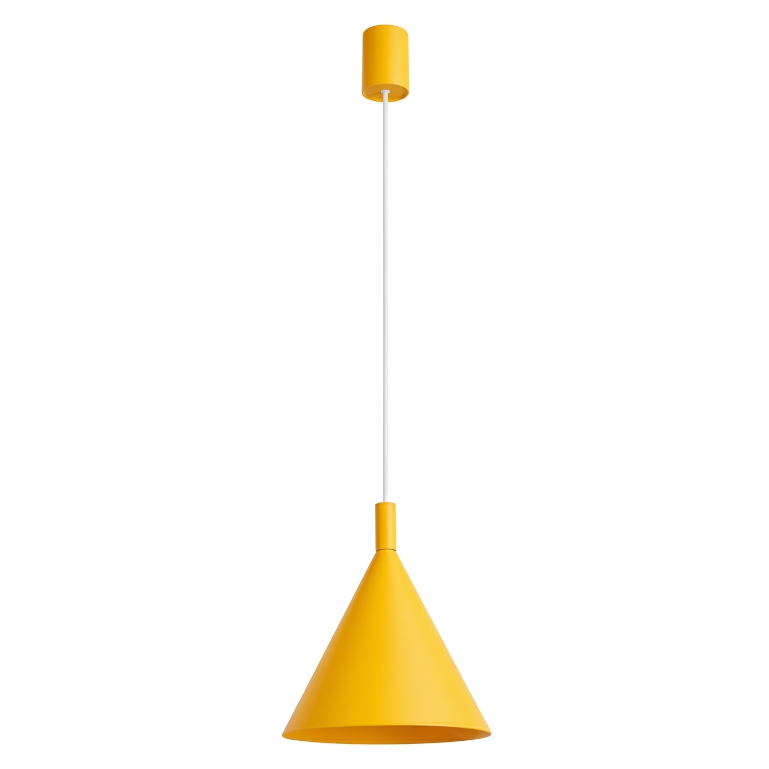 Suspension Acier Jaune E27 1 Nox, EDEN