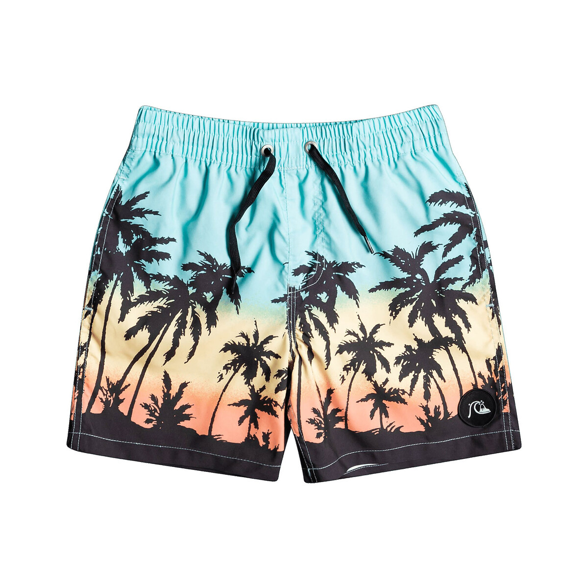Hawaiian print swim shorts, 8-16 years , printed, Quiksilver | La Redoute