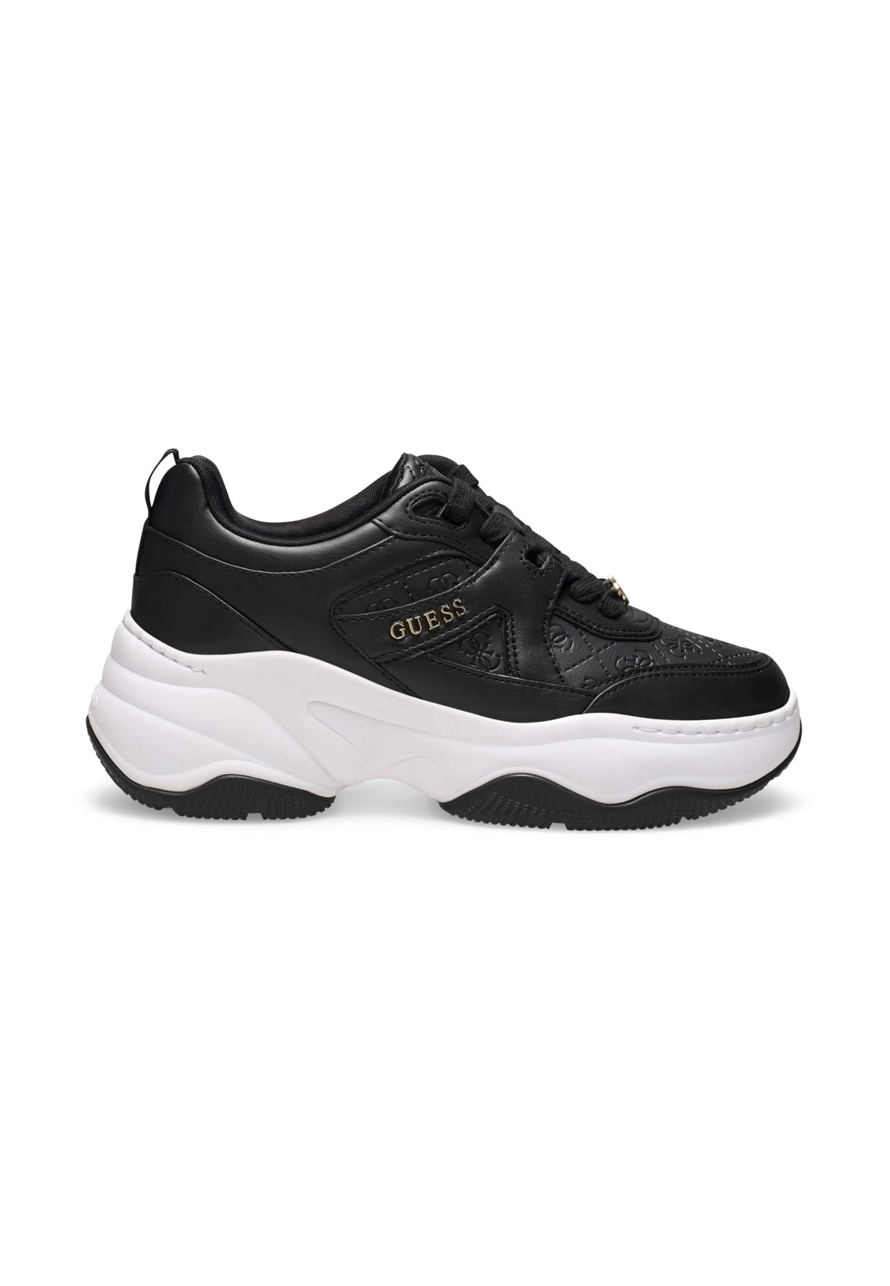 Chaussures De Course En Cuir Synthétique Hacha, GUESS