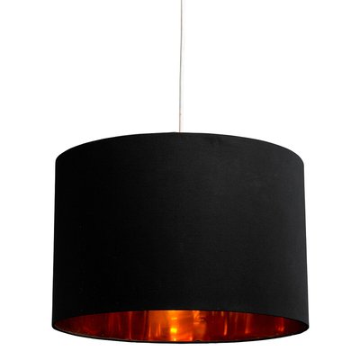 36cm Black with Copper Insert Lampshade SO'HOME