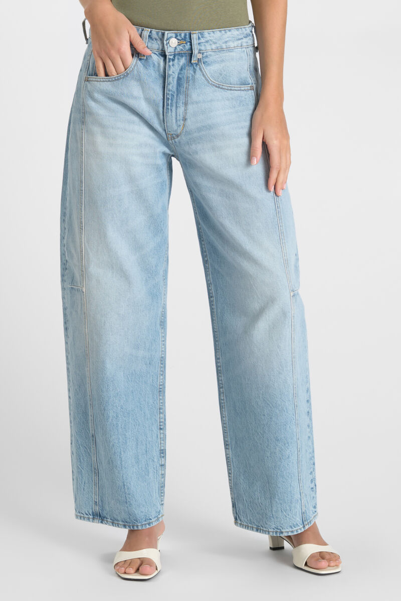 Jeans loose, large LEALA, longueur 34, LE TEMPS DES CERISES