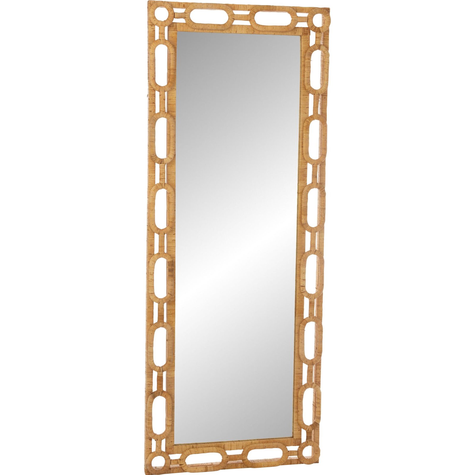 Miroir mural en rotin, Grand format, RECOLLECTION
