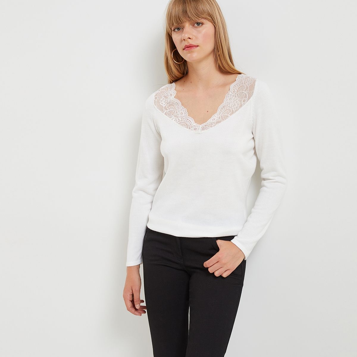 Top dentelle deals grain de malice