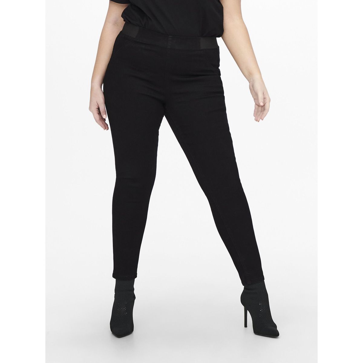 Jean elastique cheville femme sales