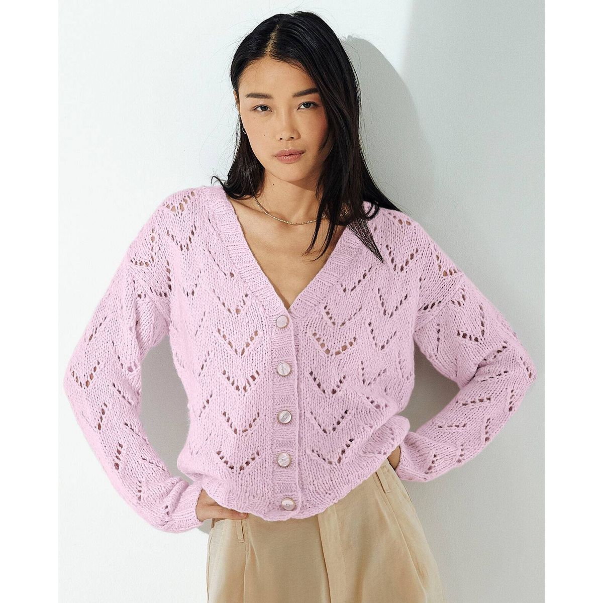 Cardigan best sale lila femme