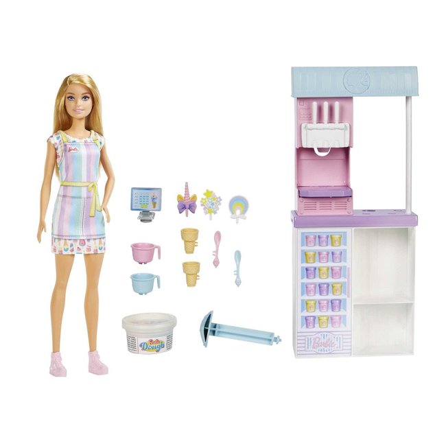 buket Mappe marionet Poupée barbie et son magasin de glaces barbie Mattel | La Redoute