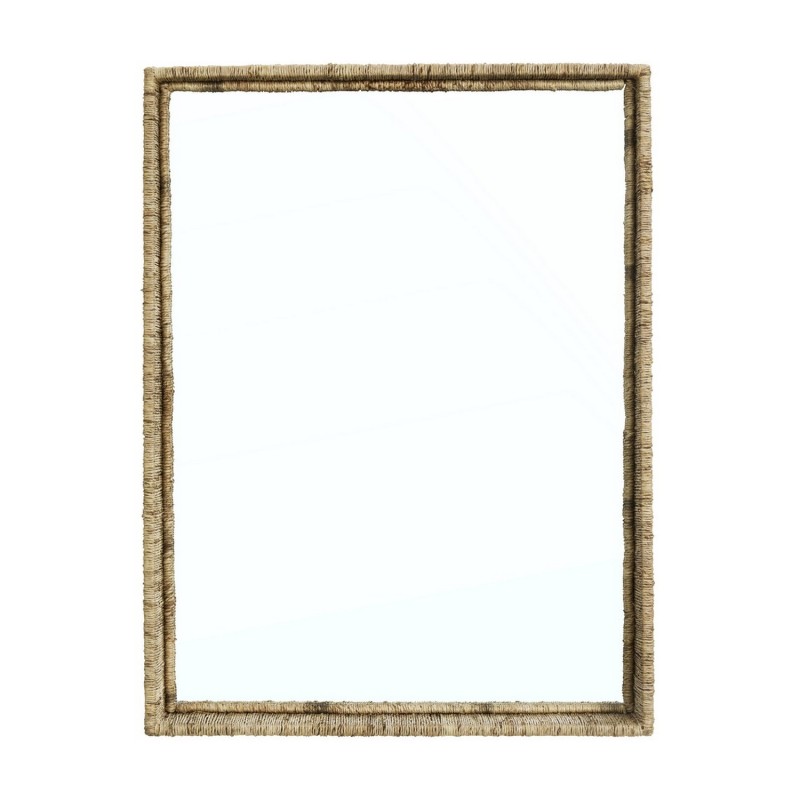 Miroir mural cadre jute, MADAM STOLTZ