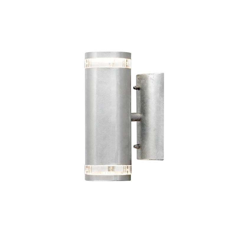 Applique Extérieur Galvanisé Gris Jardin Secret, MILLUMINE