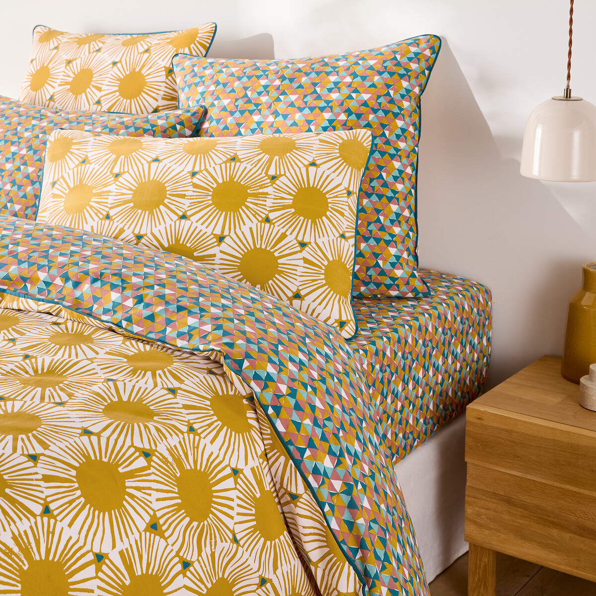 Housse de couette pur coton, Jahia, LA REDOUTE INTERIEURS