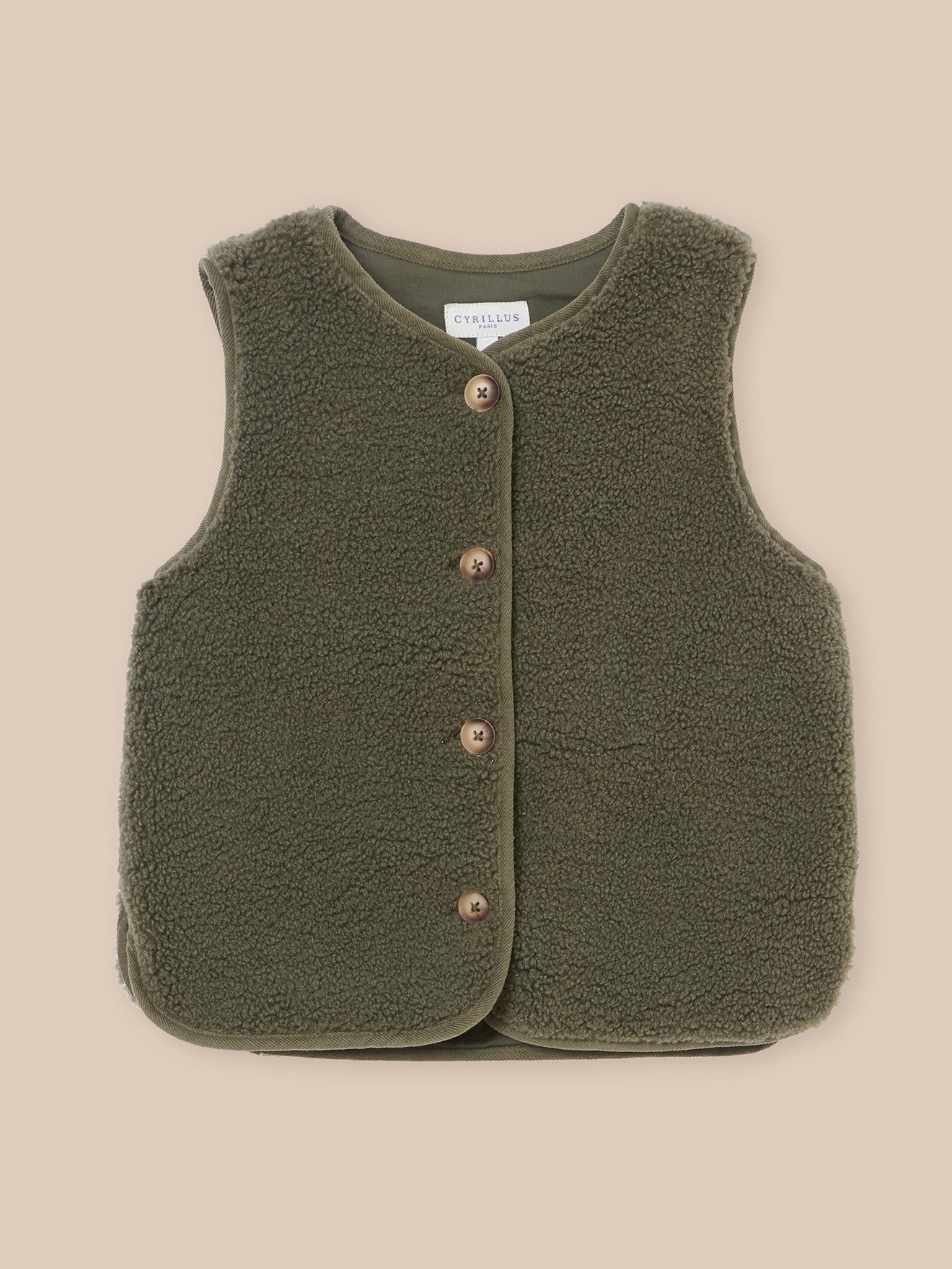 Veste sans manches en sherpa, CYRILLUS