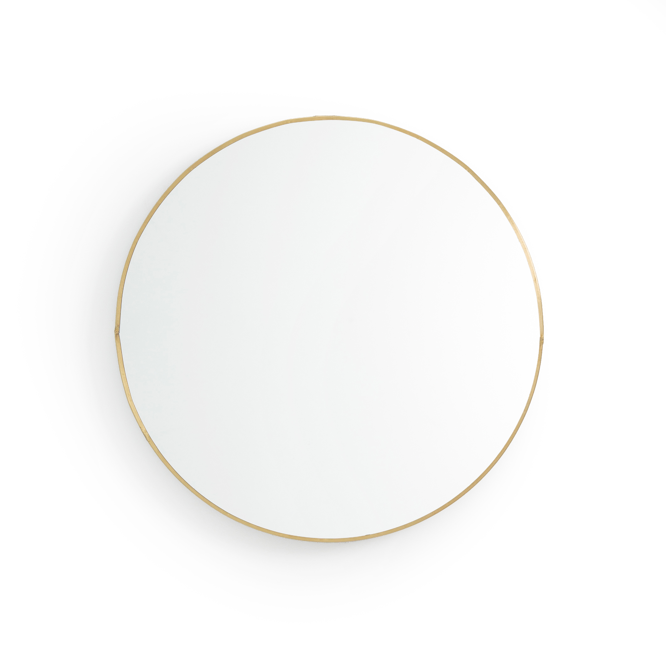 Uyova Round Mirror 38cm Diameter, Extra Large Round White Wall Mirror 120cm X 6