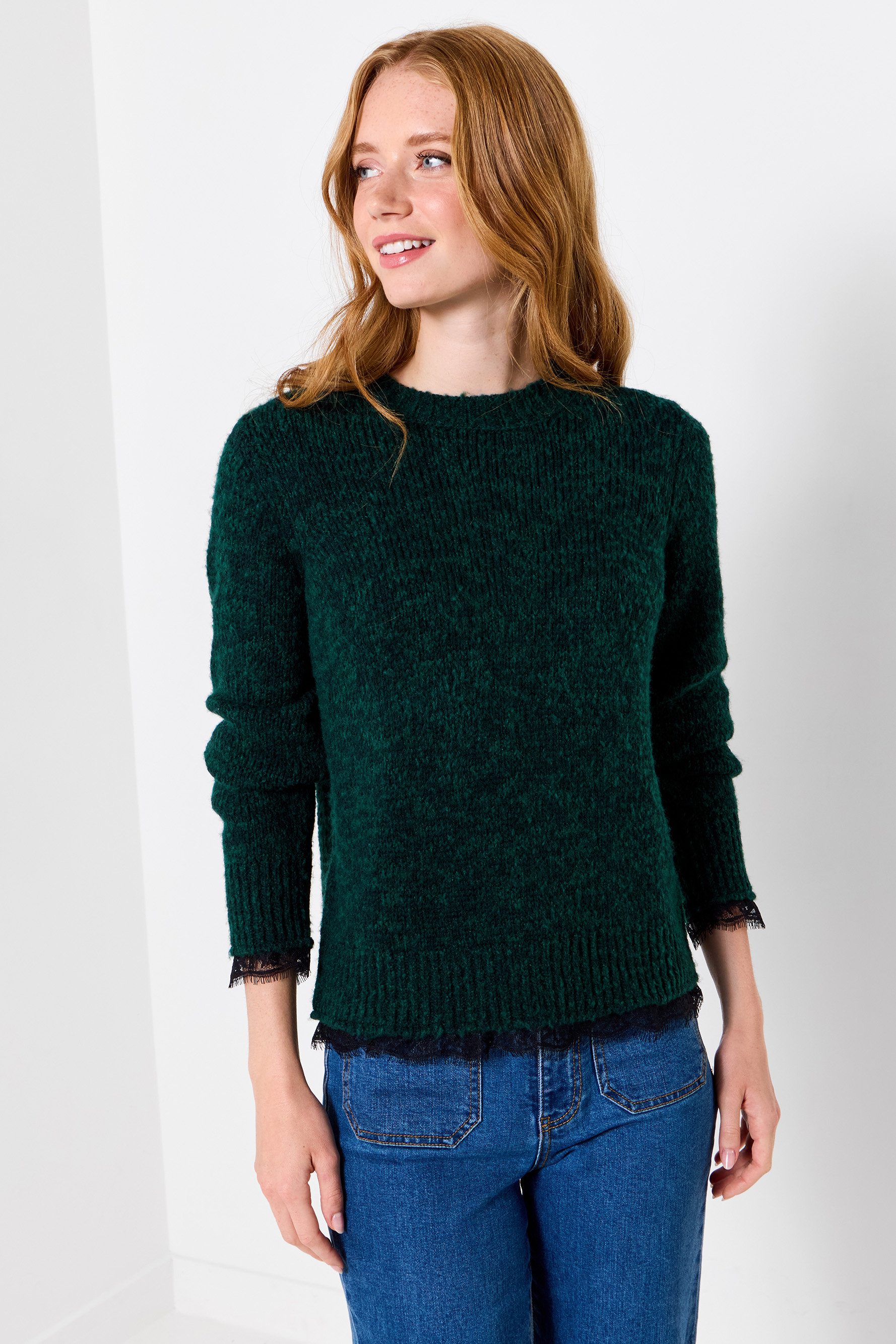Pull en Maille à Dentelle Délicate, JOE BROWNS