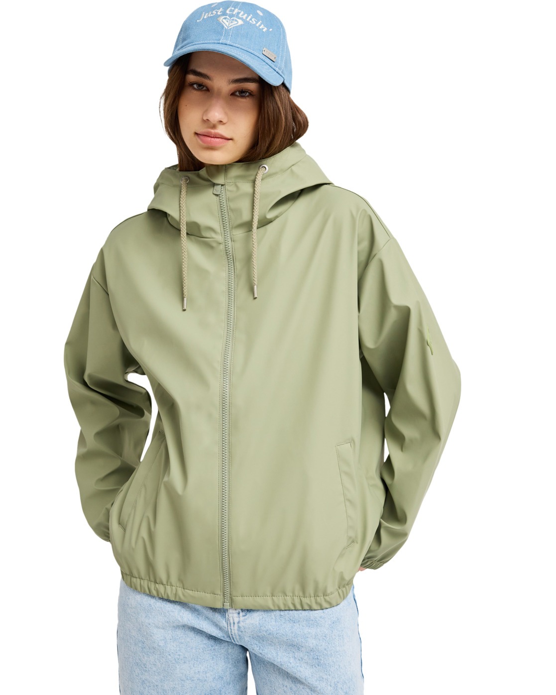 Veste imperméable à capuche WAIT FOR ME LIGHT., ROXY