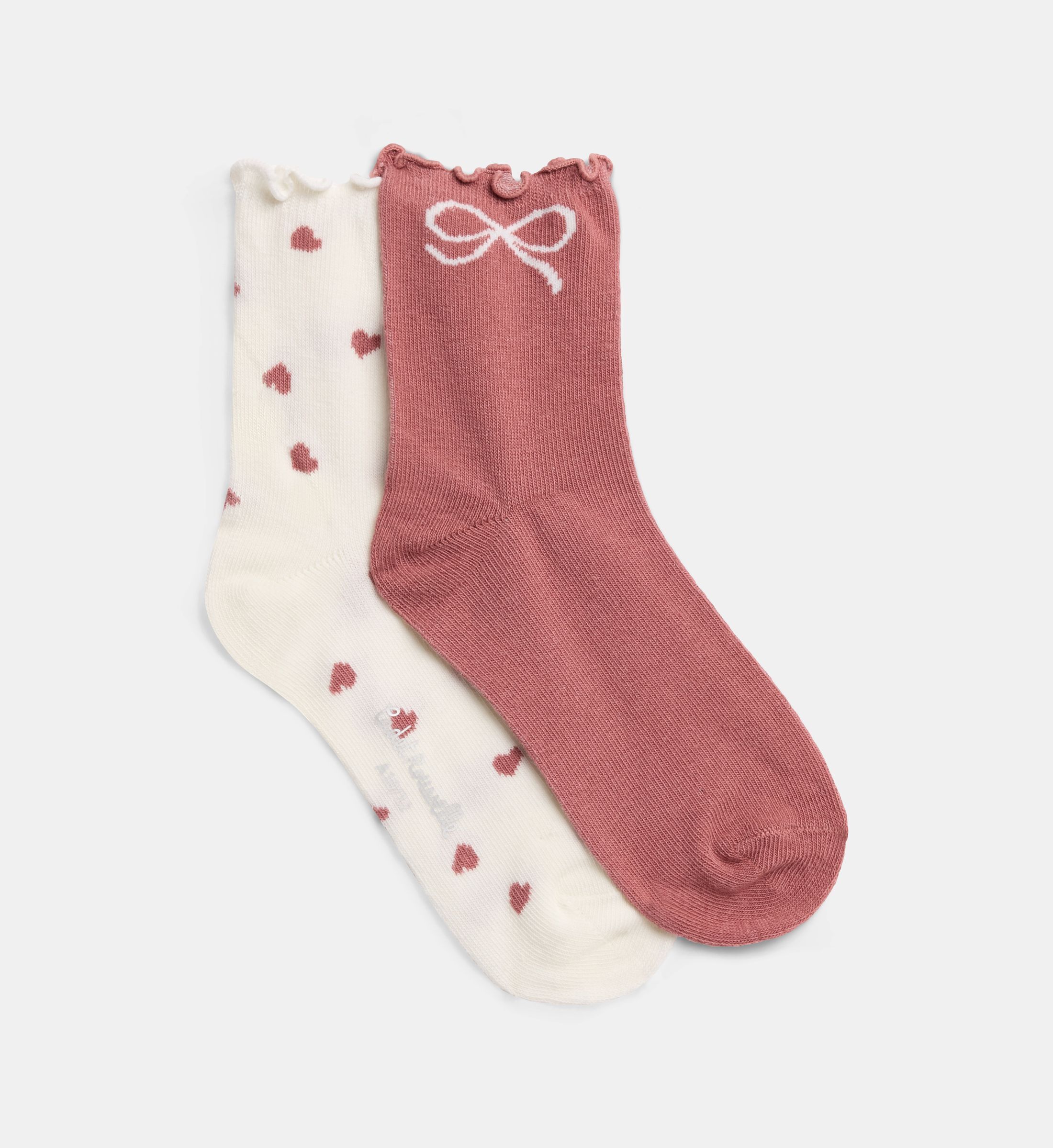 Lot de 2 paires de chaussettes tasokete coton mélangé, CADET ROUSSELLE