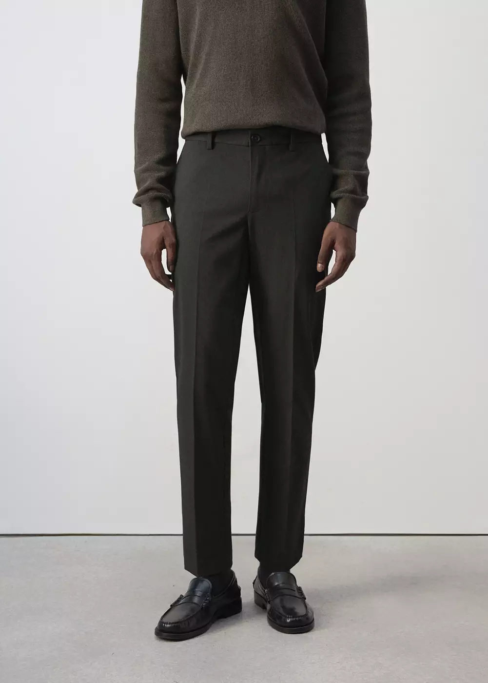 Pantalon Bologna cropped slim-fit, MANGO MAN