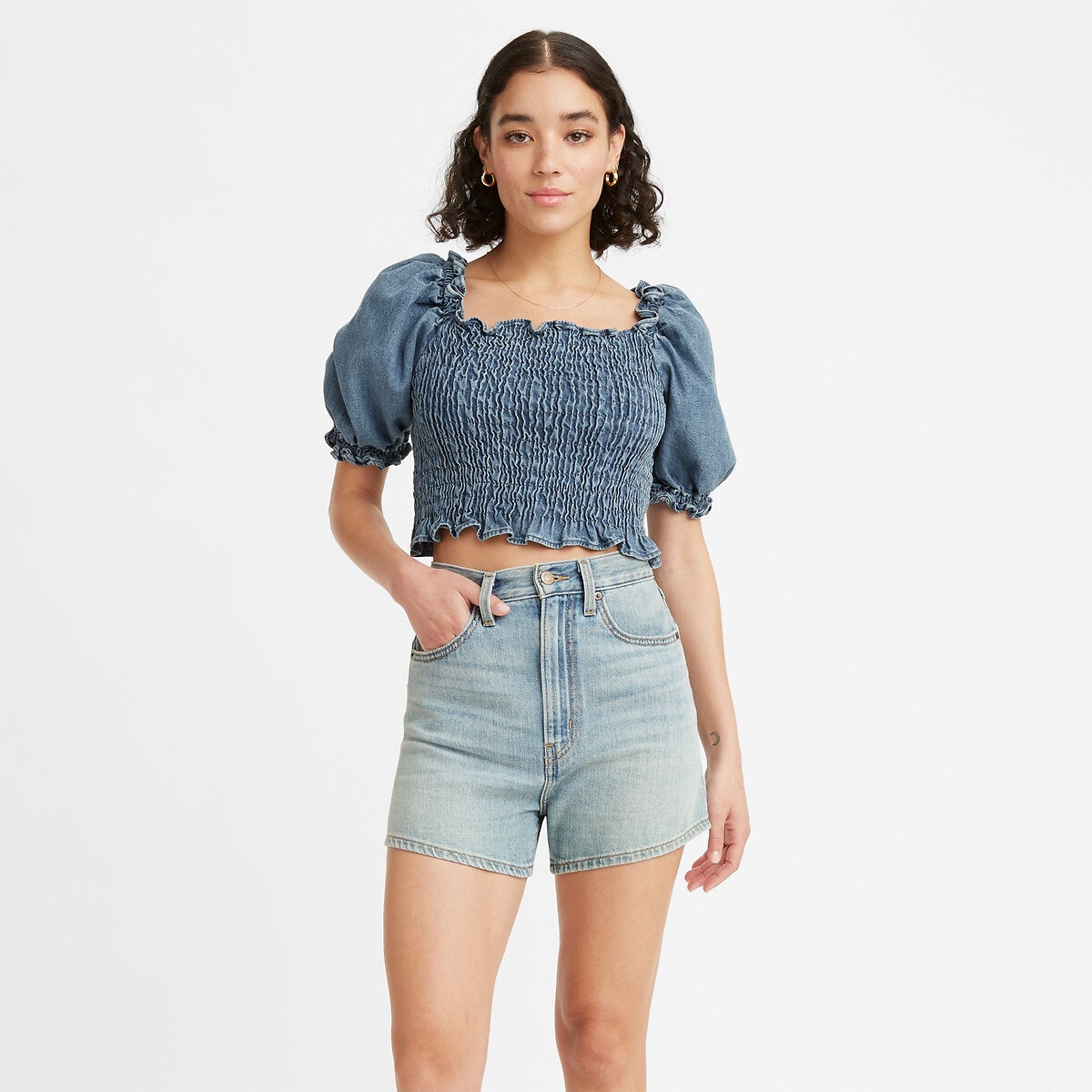 Blouse discount manche ballon