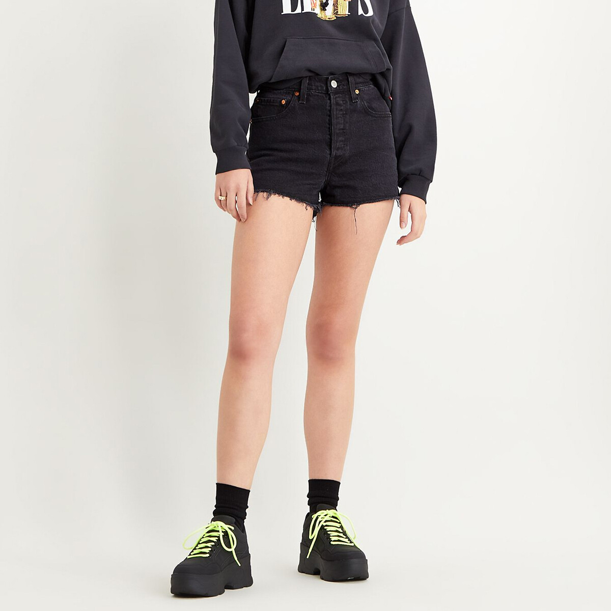 Levi's ribcage 2025 denim shorts