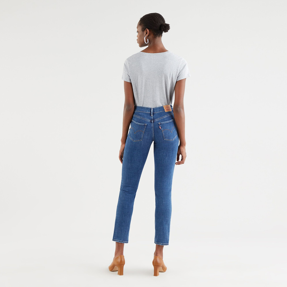 312 slim shaping jeans with high waist Levi's | La Redoute