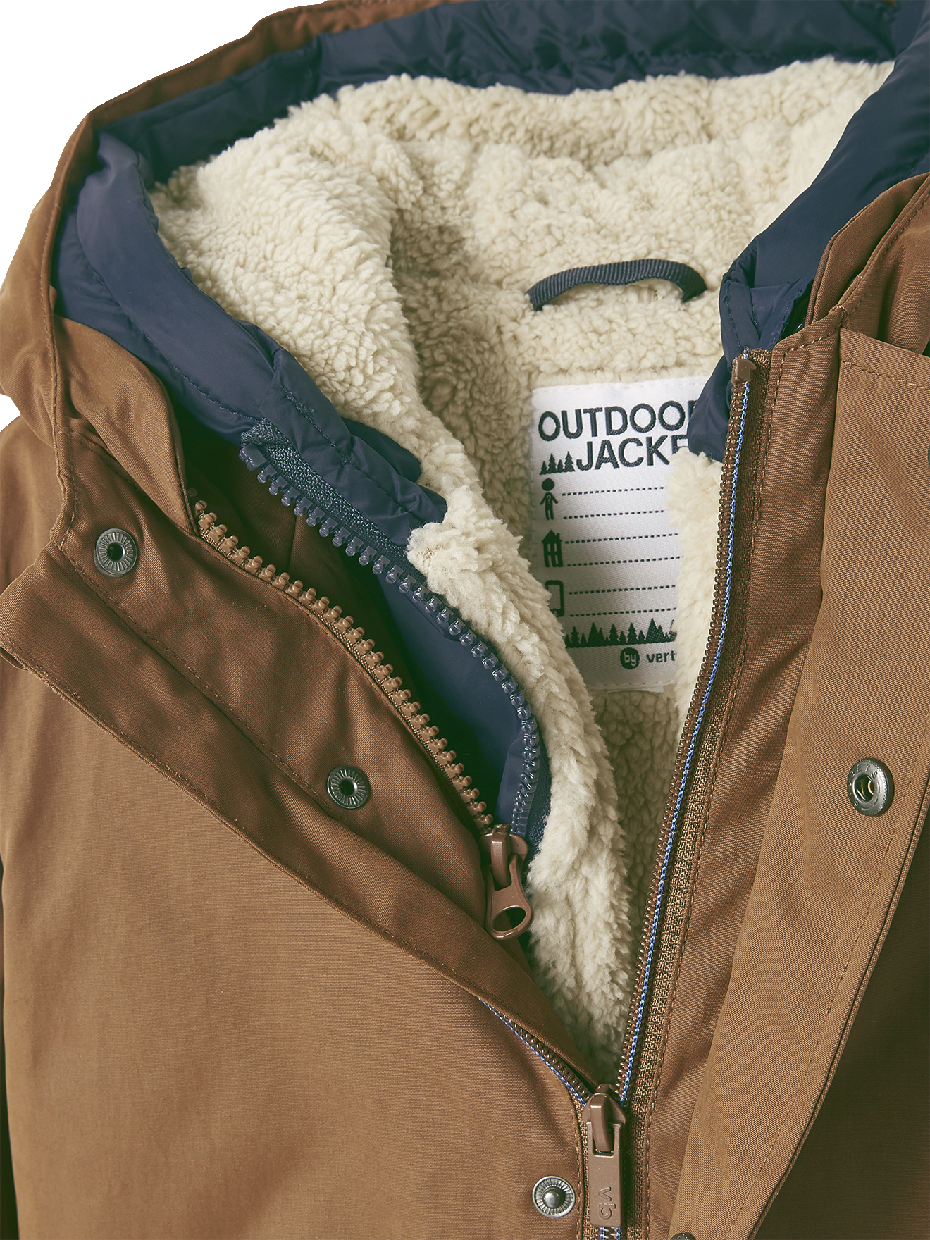 Parka 3 En 1 VERTBAUDET Garçon - Doudoune Amovible - Protection Pluie Et Froid