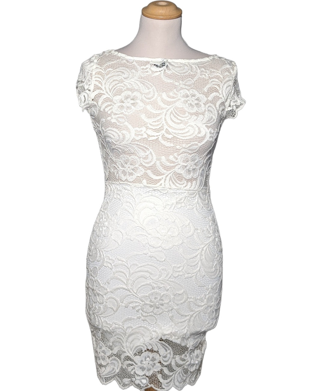 Robe Courte H&M L.O.G.G. Taille 38 Bleu - Coupe Trapèze, Bretelles - Style Décontracté élégant - Occasion Très Bon état