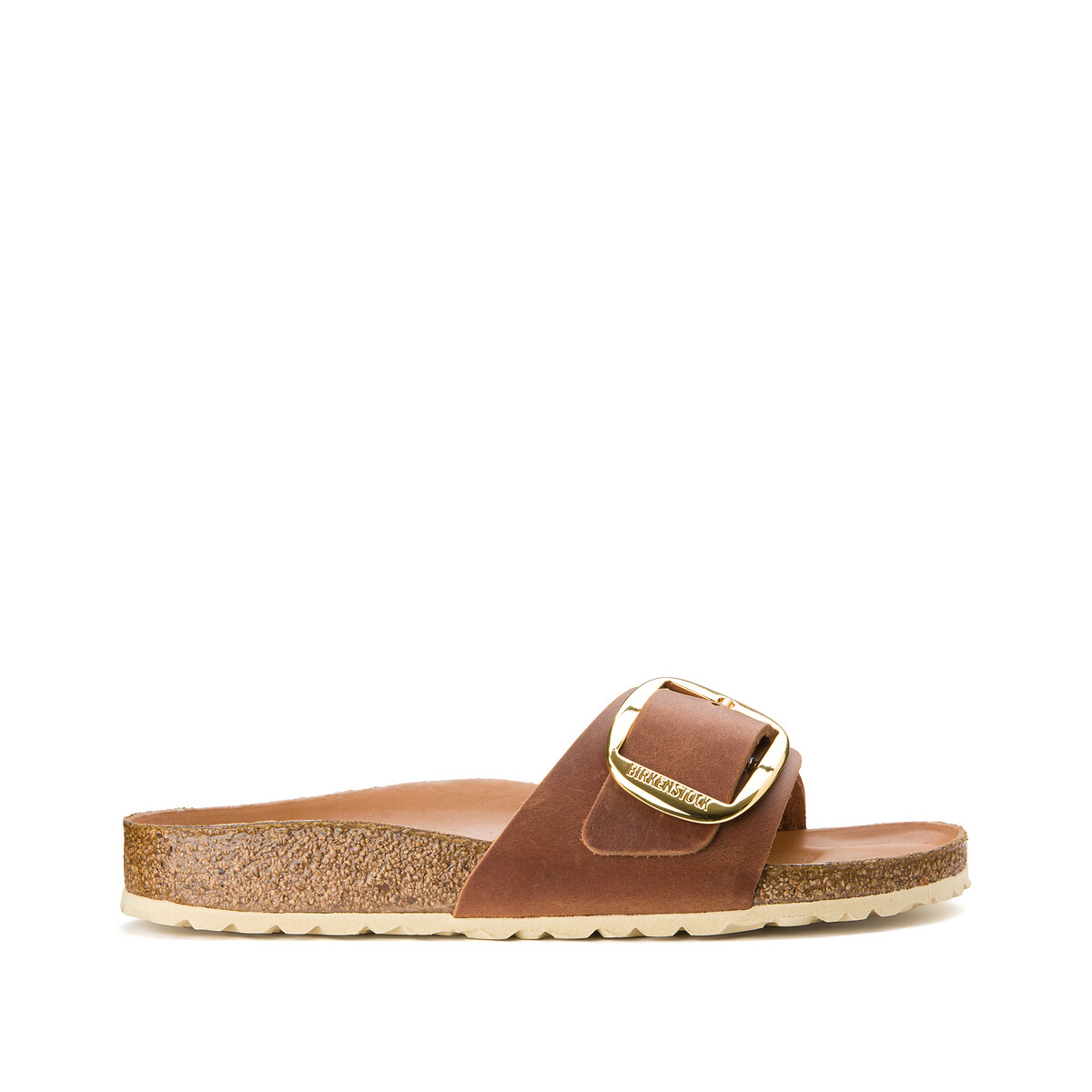 Image of Madrid Big Buckle Leather Mules
