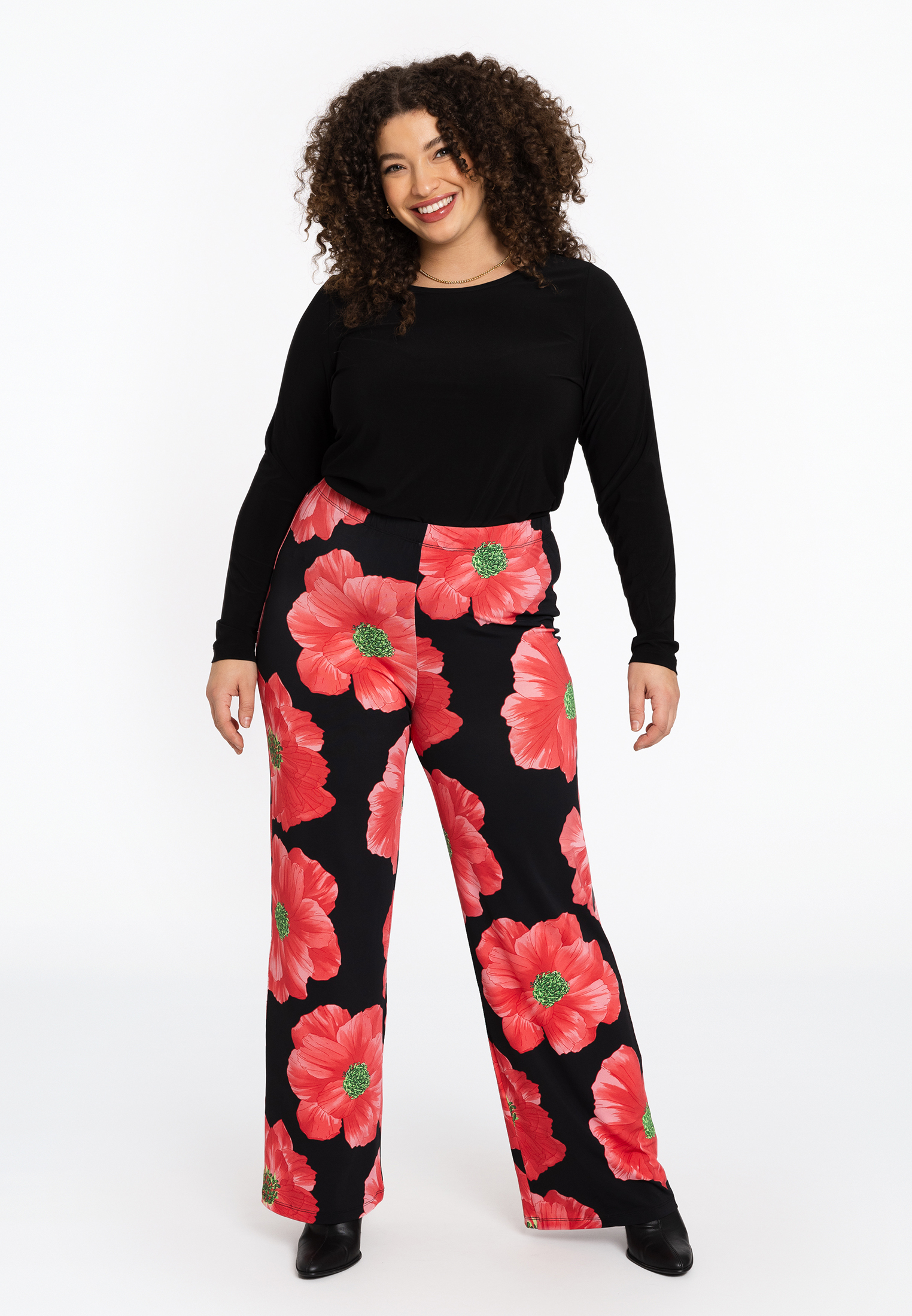 Pantalon avec une ceinture élastique, YOEK