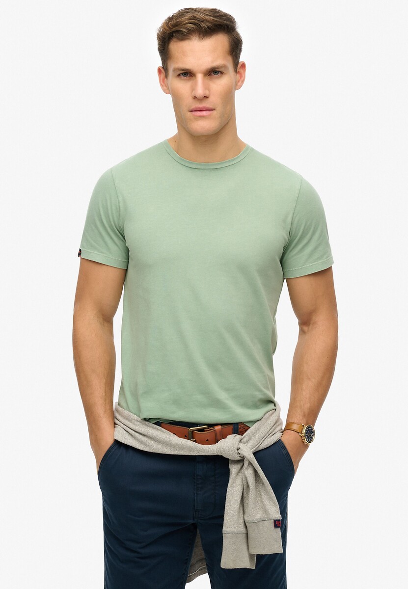 T-shirt col rond droit, SUPERDRY