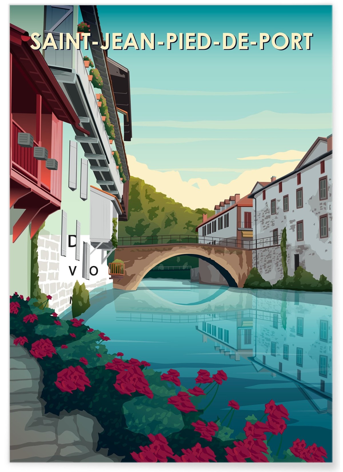 Affiche ville Saint-Jean-Pied-de-Port, L'AFFICHERIE