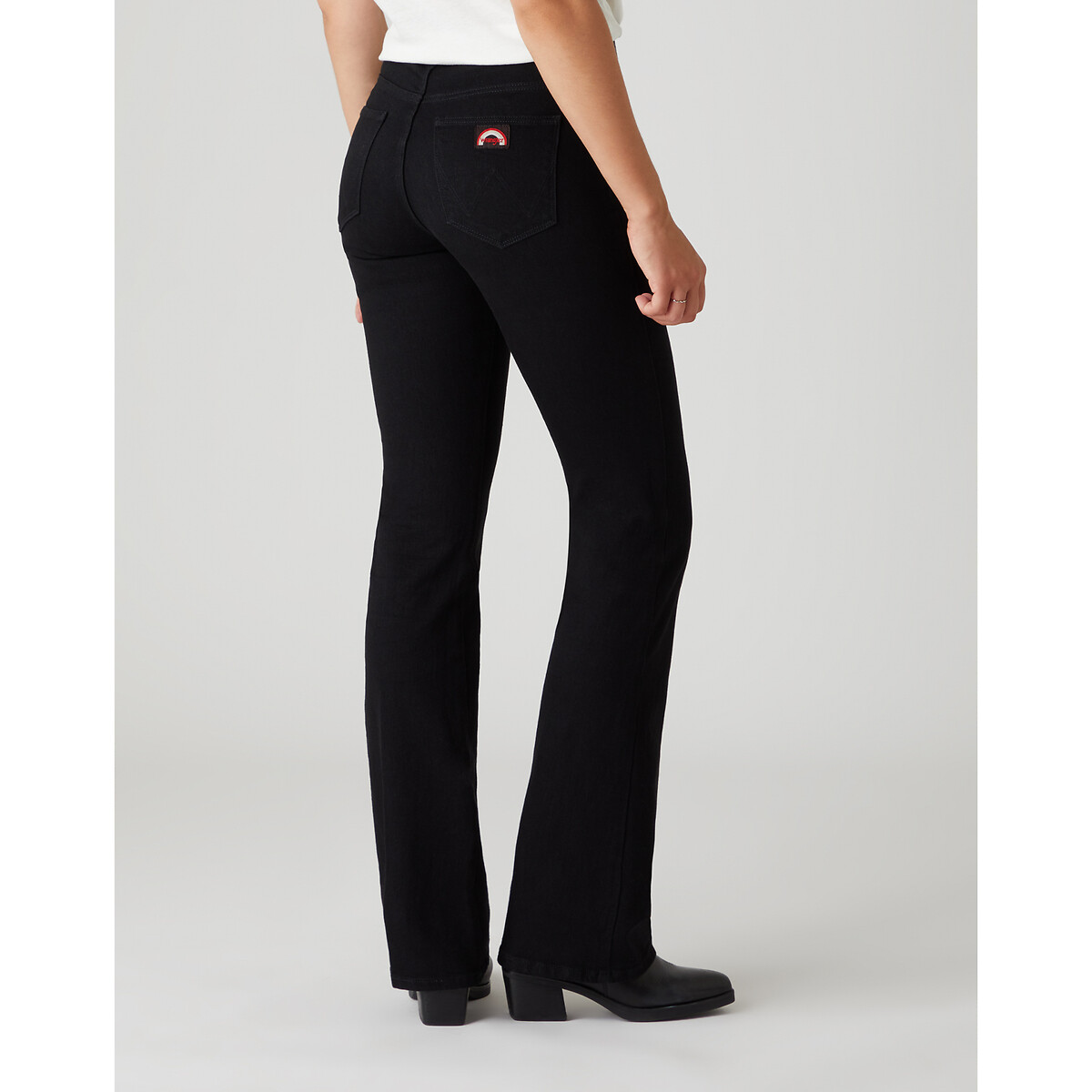 Wrangler flare retro black top