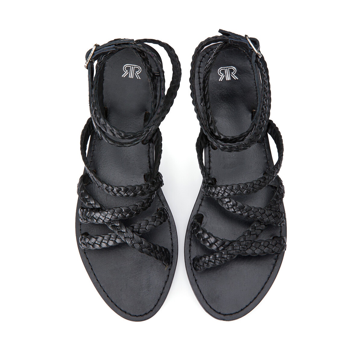 Sandales tressees on sale