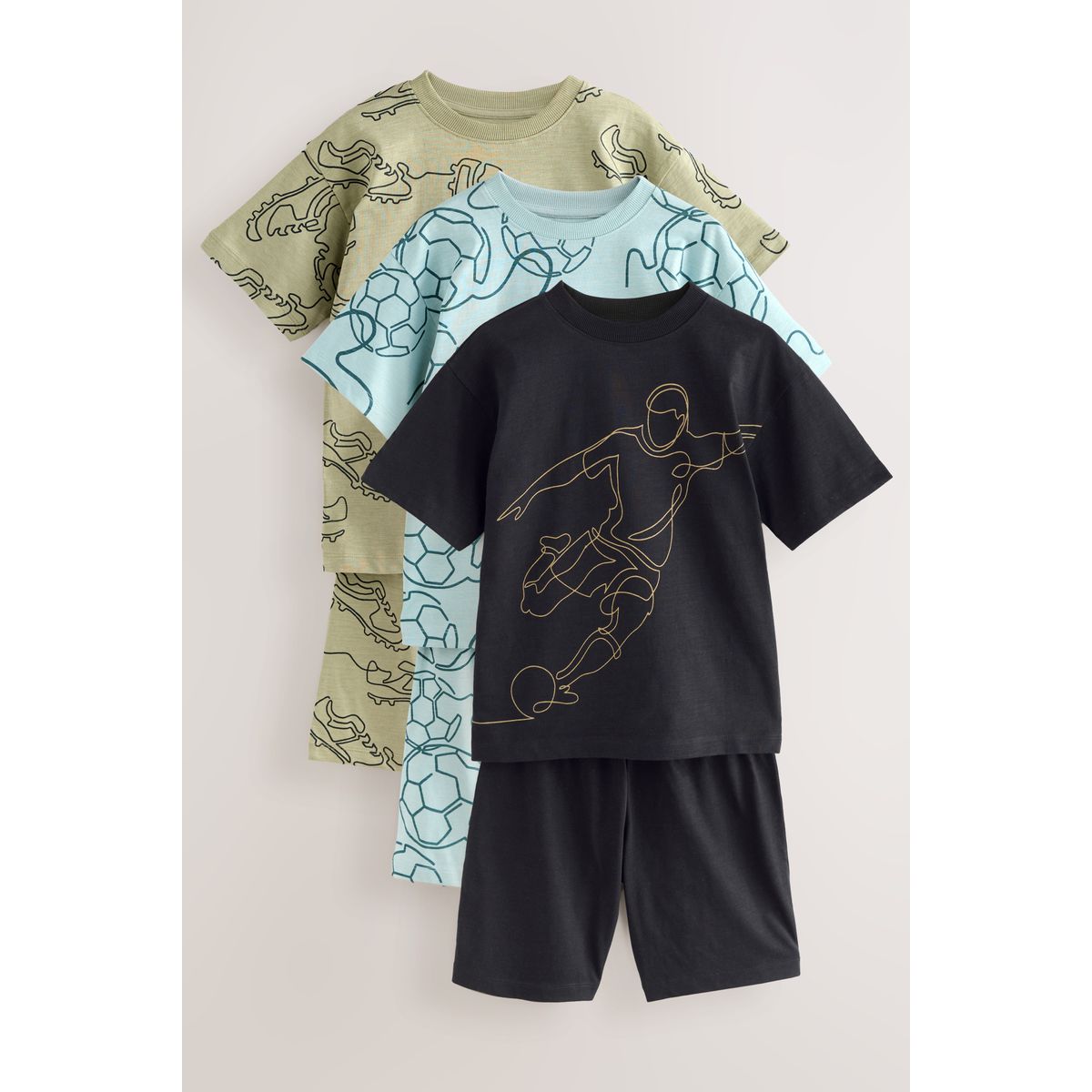 Pyjama short, lot de 3, NEXT