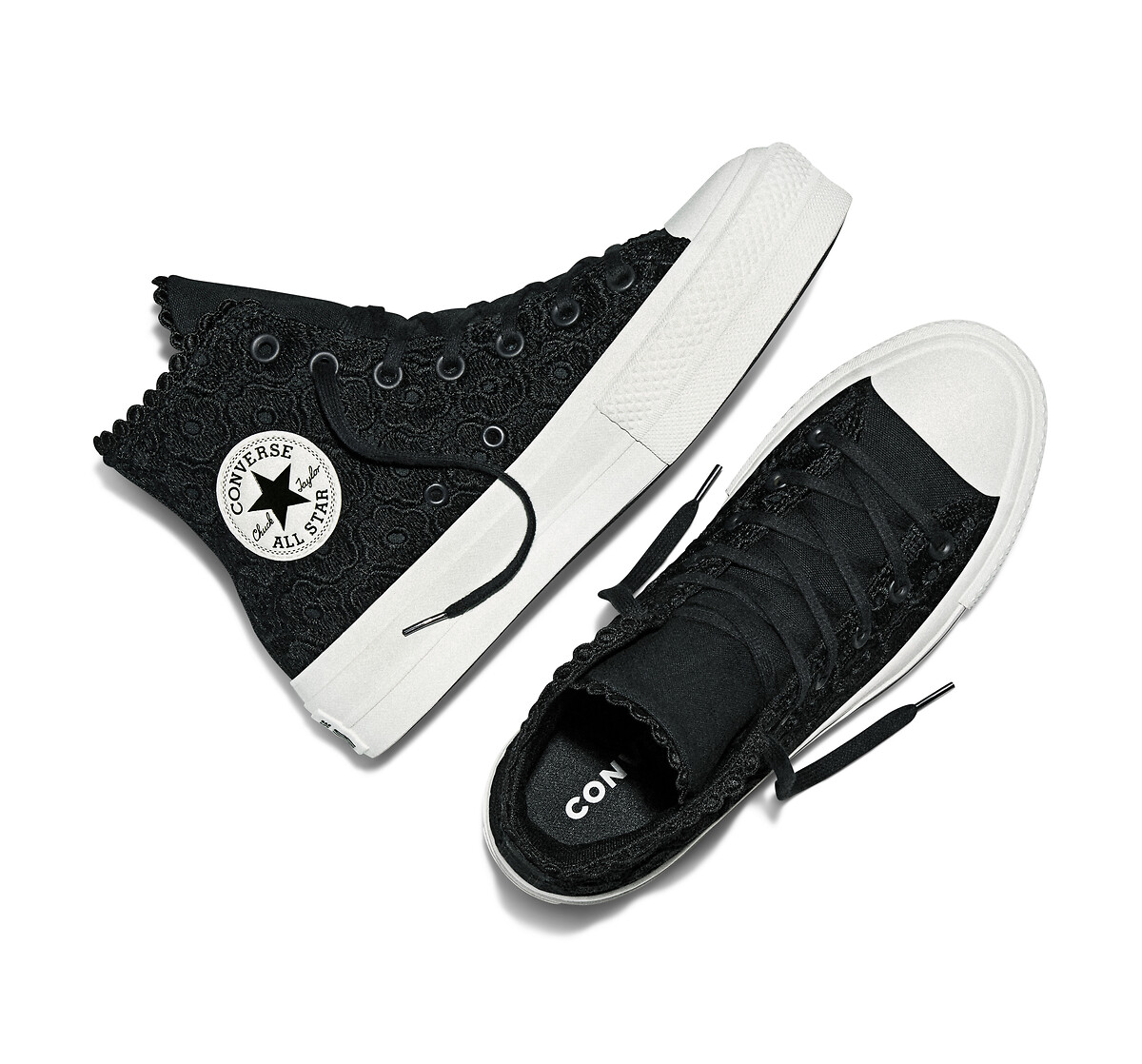 Converse Zapatillas CHUCK TAYLOR ALL STAR LIFT HI CROCHET — photo 6